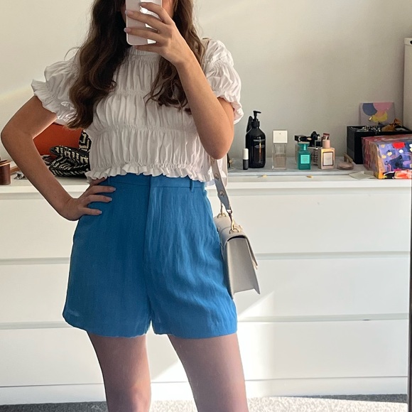 Kookai shorts in blue - Picture 2 of 4